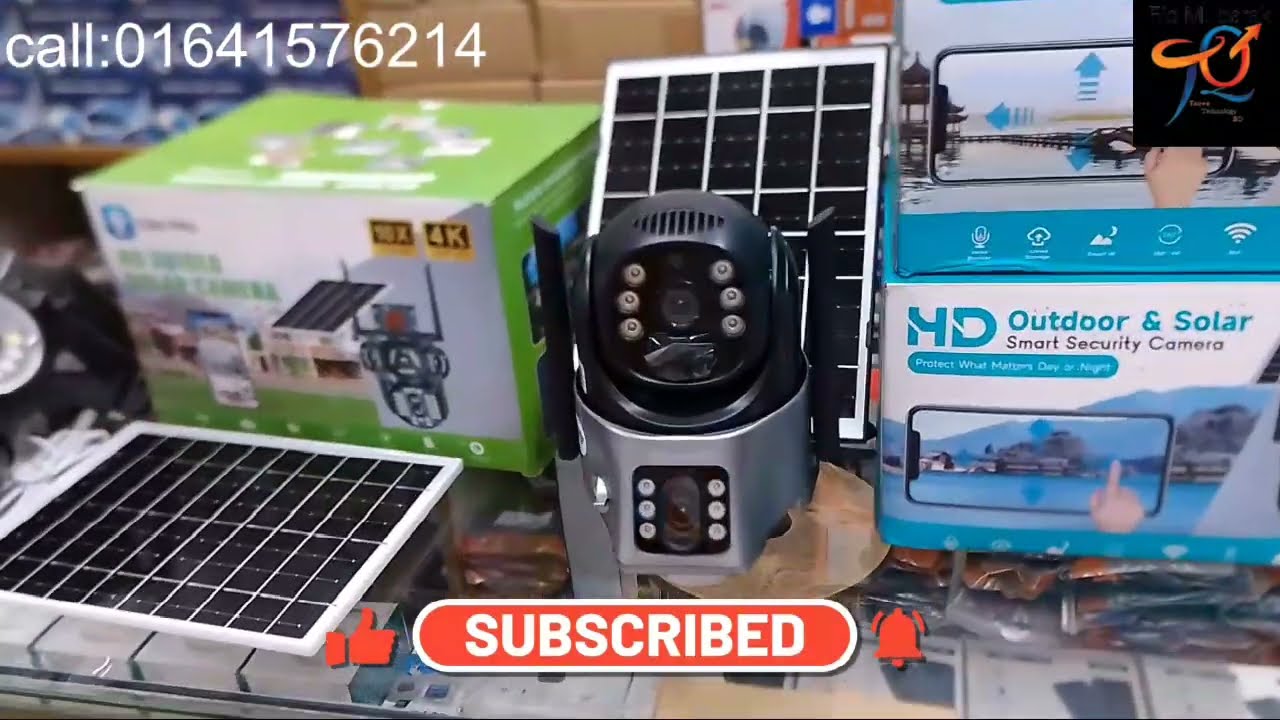 কারেন্ট বিল ০ টাকা! 💸 ২০২৬ সালের সবথেকে শক্তিশালী ৩ লেন্সের সোলার ক্যামেরা - V380 Pro 10X Zoom 🛡️