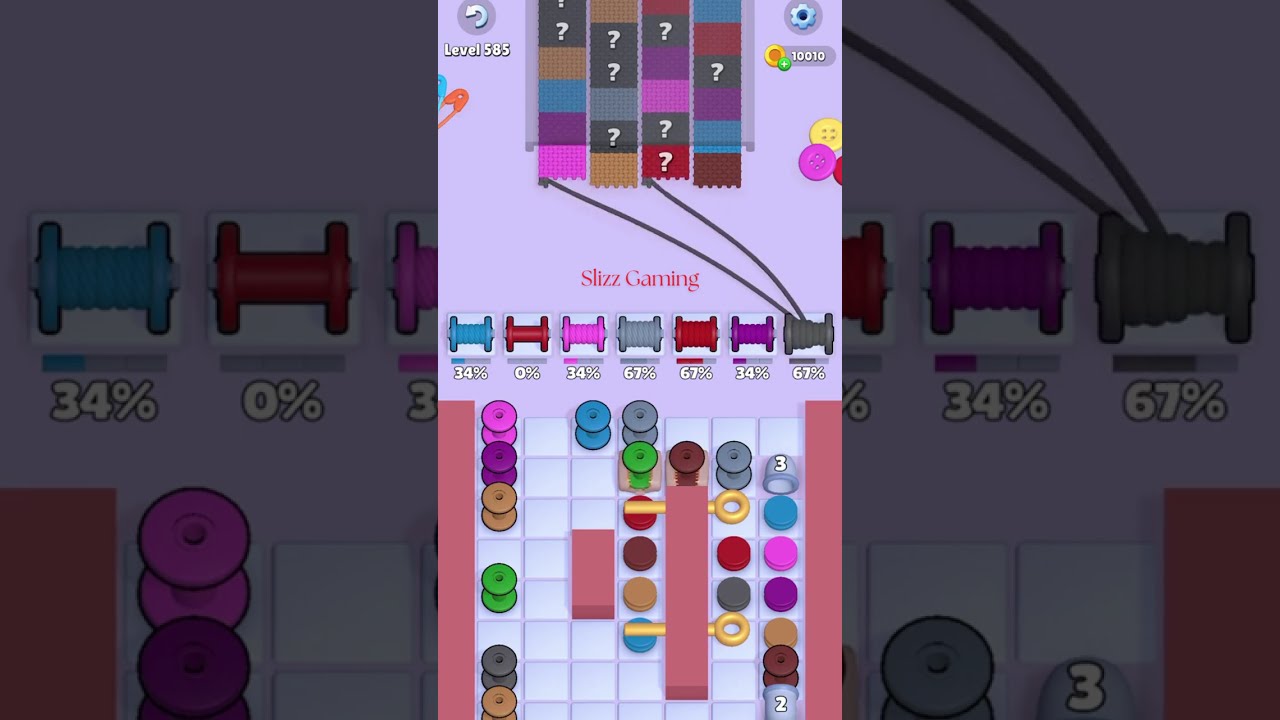 Knit Out - Level 585 Solution
