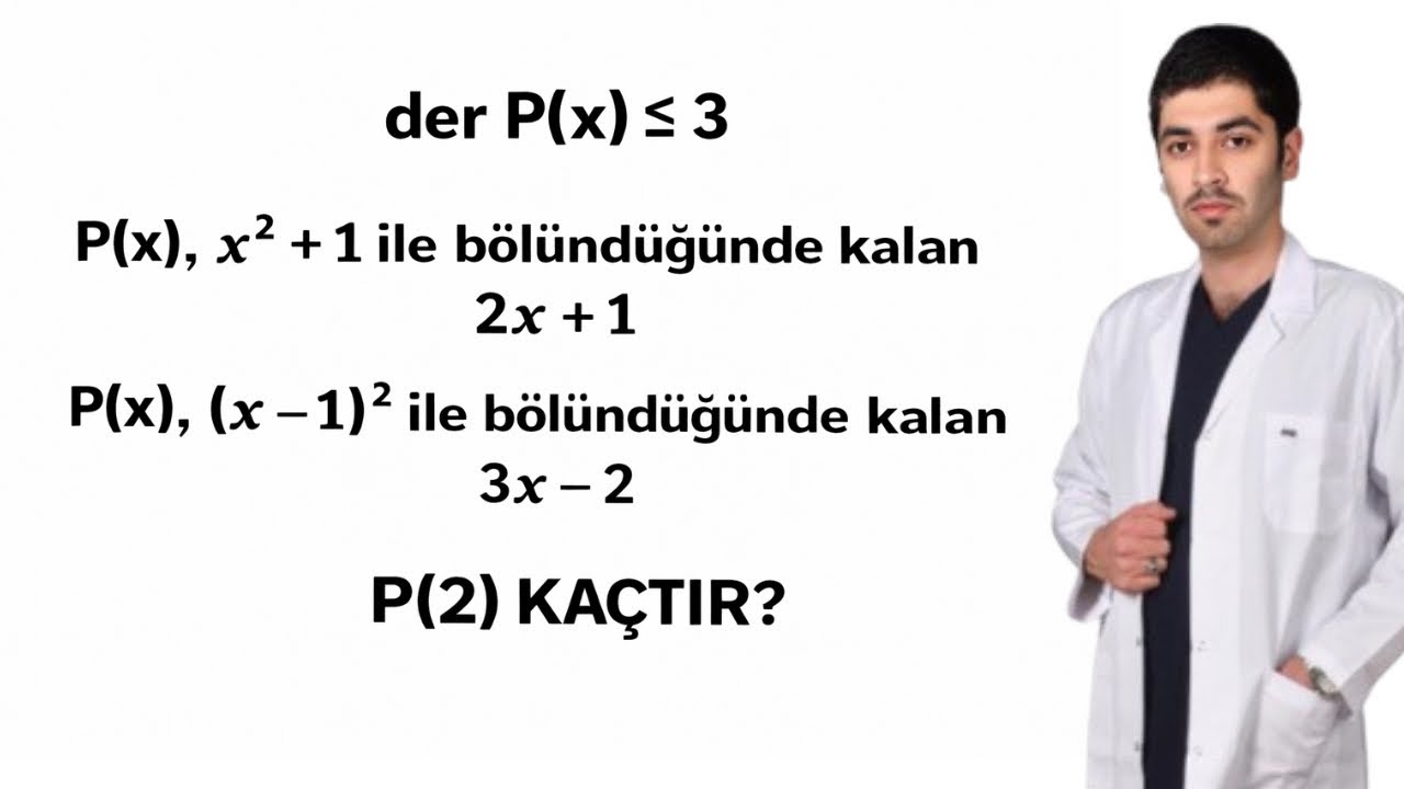 YKS | Polinomda Yapamadığınız Soru Kalmasın