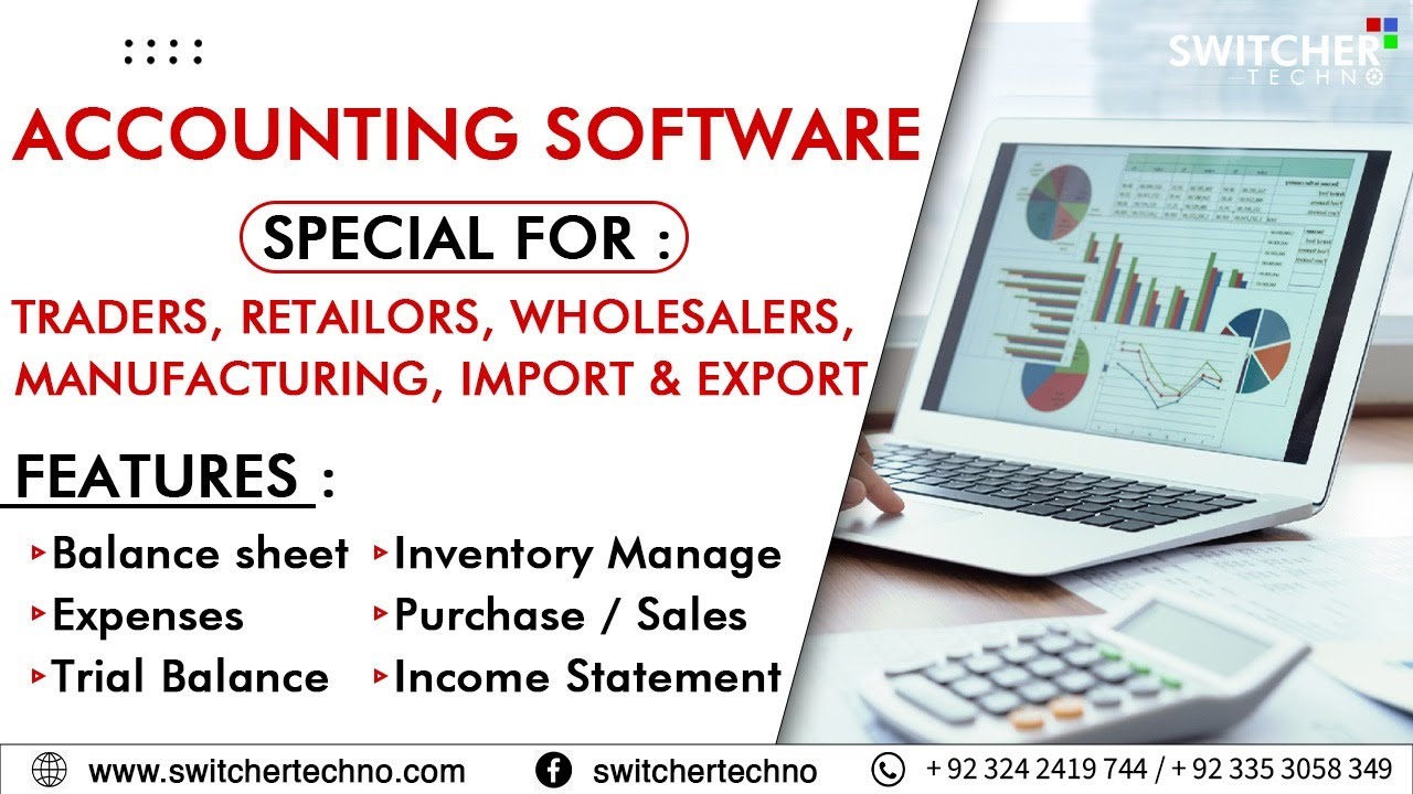 Accounting Software Suitable for Traders, Wholesalers, Retailer, Distribution, Import/Export