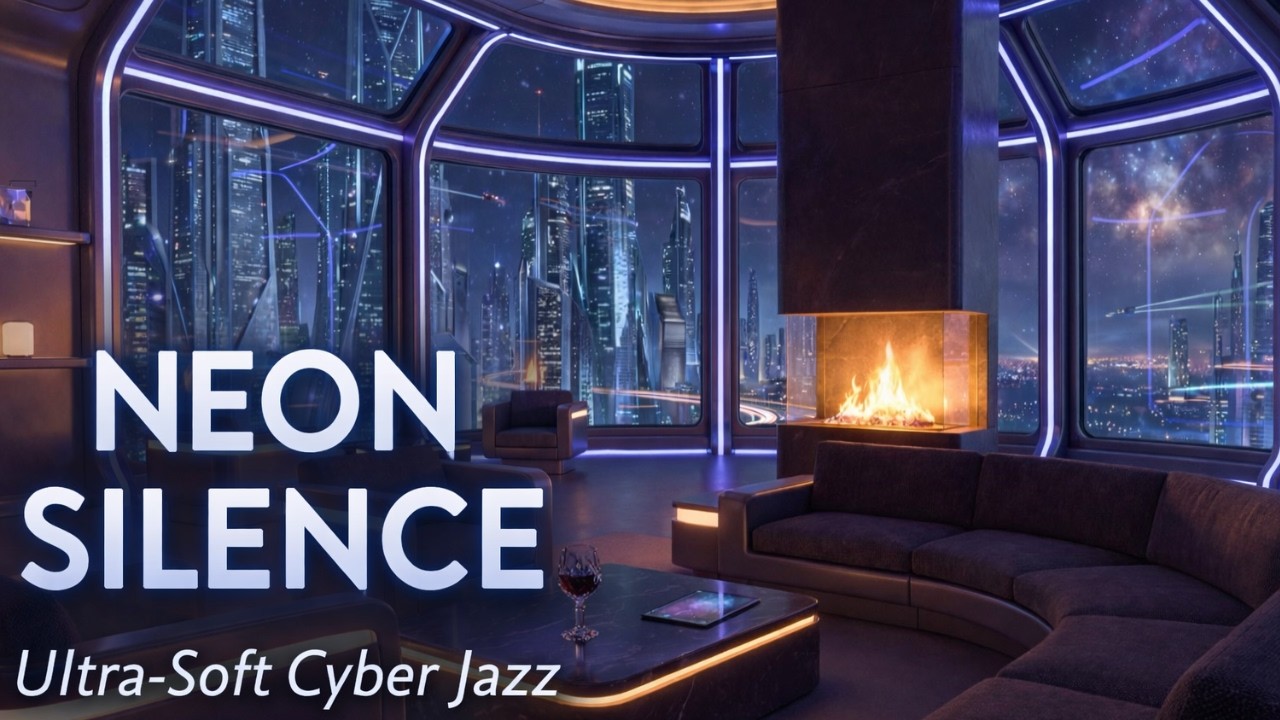 Cyber Jazz | Slow Nocturnal Soundscape for Deep Focus & Night Flow