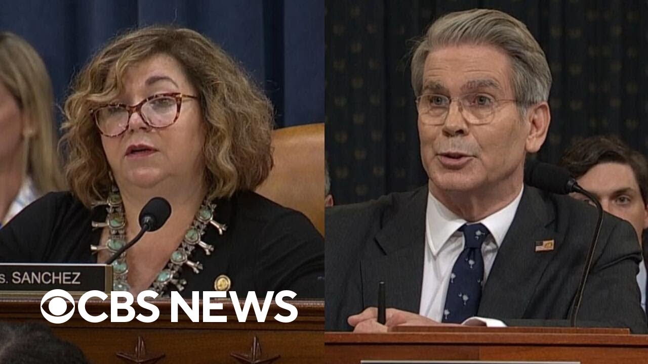 Watch: Bessent and congresswoman spar over tariffs, U.S.-China trade deal