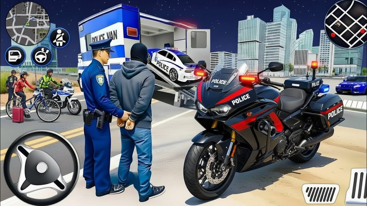 🚓 Police Car Chase Simulator 3D – Real City Cop Pursuit Gameplay (Android) Download Game link 🎮👈