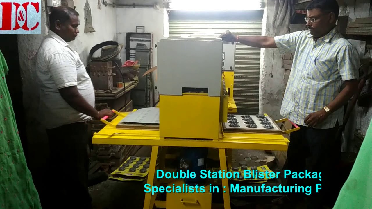 Scrubber Packing Machine | Blister Packing Machine | Blister Sealing Machine | Packaging Machine