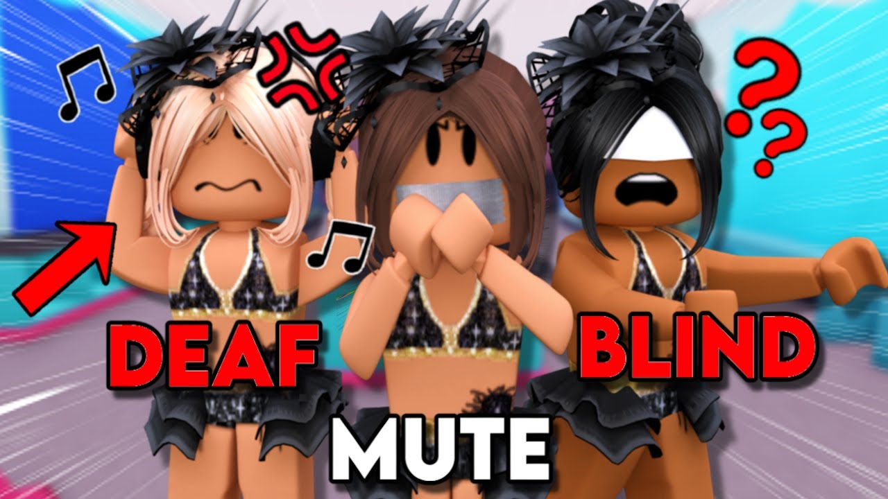 Dance Moms BLIND DEAF MUTE Challenge *FUNNY* 😂🔇 | ORA Roblox Dance Moms