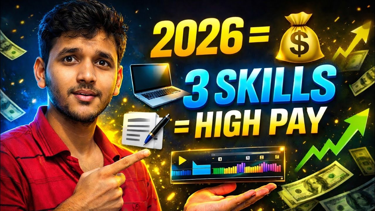 Top 3 High-Paying Freelance Skills in 2026 (Earn Smart 💰)