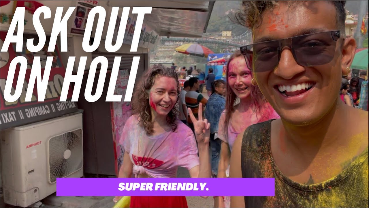 HOLI IN RISHIKESH | AMRITSAR TO RISHIKESH | TRAVEL VLOG | DOT COM |