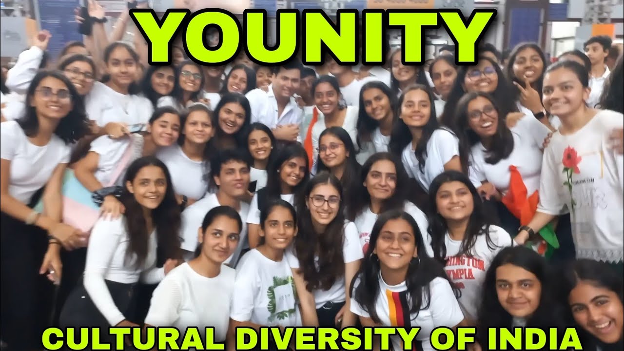 YOUNITY organized by HR College Student,Tribute to cultural diversity of India #cultural #diversity