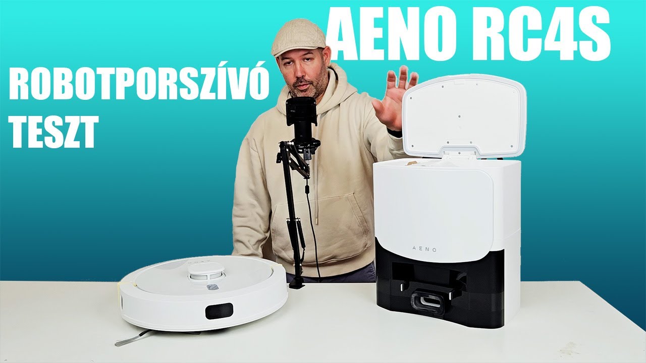 Aeno RC4S robotporszívó teszt - Malacpersely