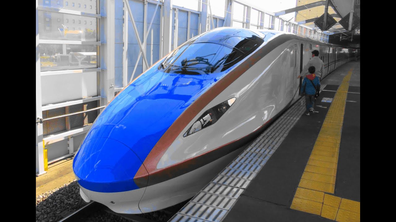 【Full HD】北陸新幹線 長野-東京 E7系 車窓 Hokuriku Shinkansen. Series E7