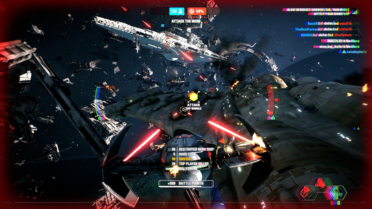 Starfighter Assault Gameplay - Endor (Empire) Star Wars Battlefront II
