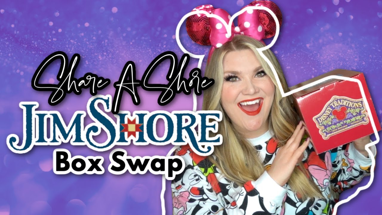 Share a Shore! DISNEY Jim Shore Box Swap ✨🐭✨ Disney Figurine Haul