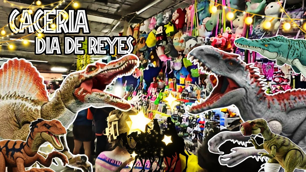 Cacería De Juguetes Jurassic World "Día De Reyes Magos" 🎄 | Revan JW 