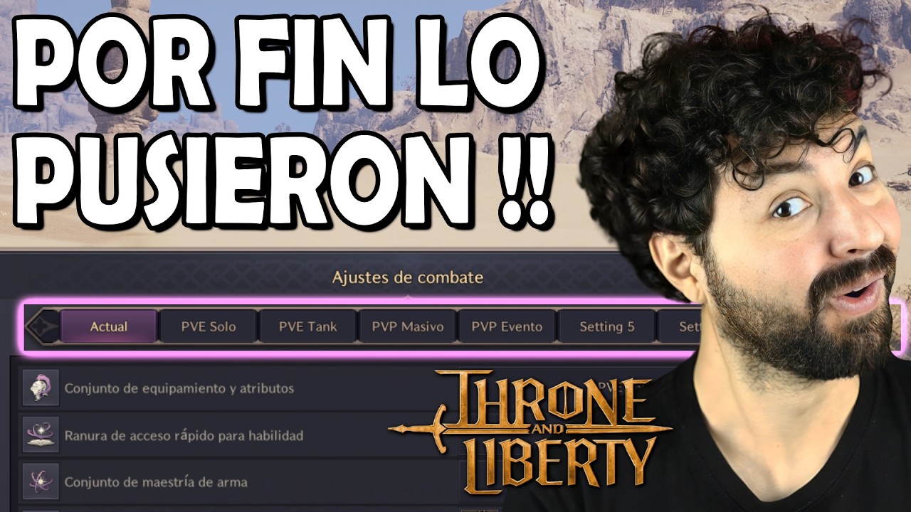 Como sincronizar PRESETS PVE y PVP en Throne and Liberty