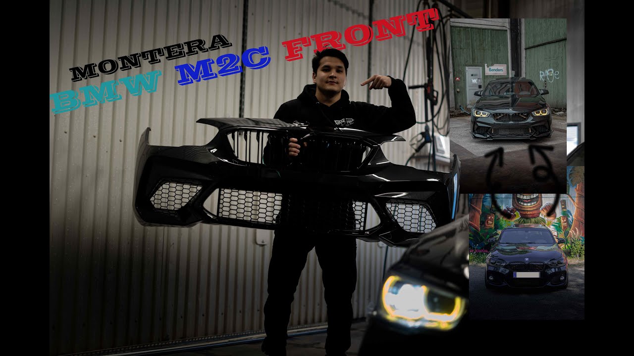 F20 M2C CONVERSON FRONT BUMPER INSTALLATION on my BMW