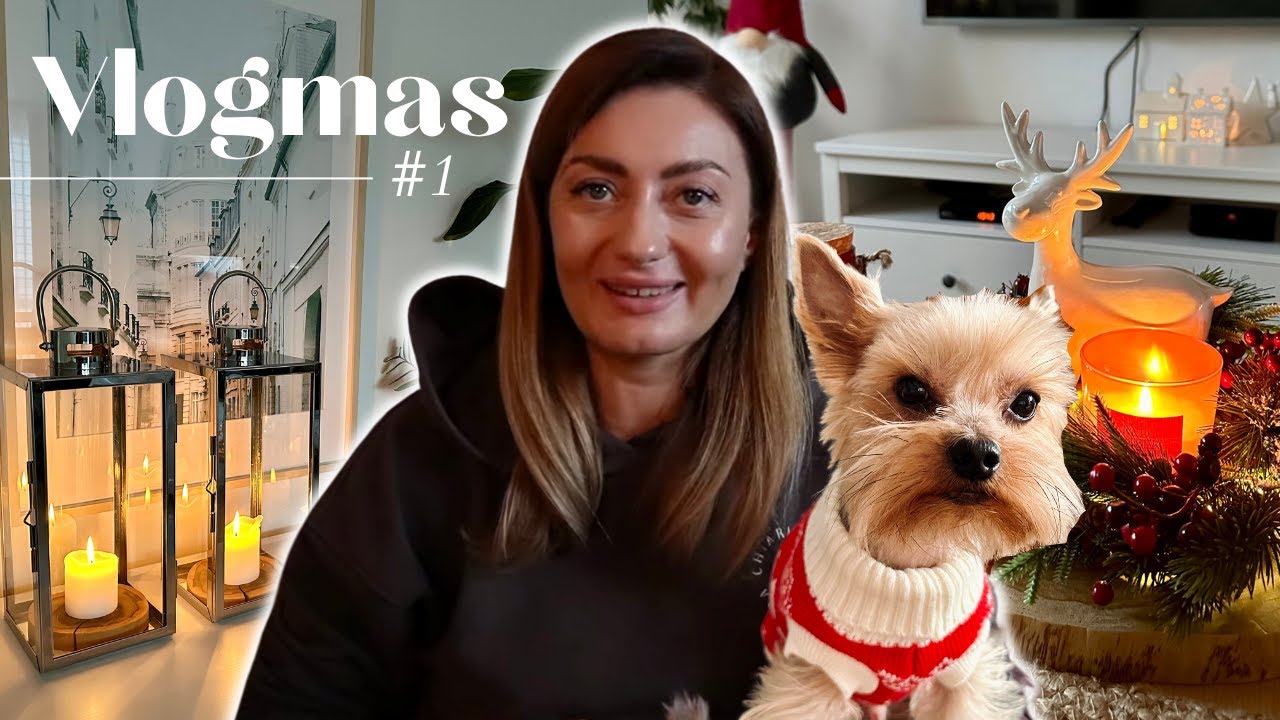VLOGMAS 2023 🎄ZACZYNAMY ❤️ ŚWIĄTECZNE DEKORACJE ✨ NIE MOGŁAM SIĘ DOCZEKAĆ TEGO KLIMATU |RozgadanaTv