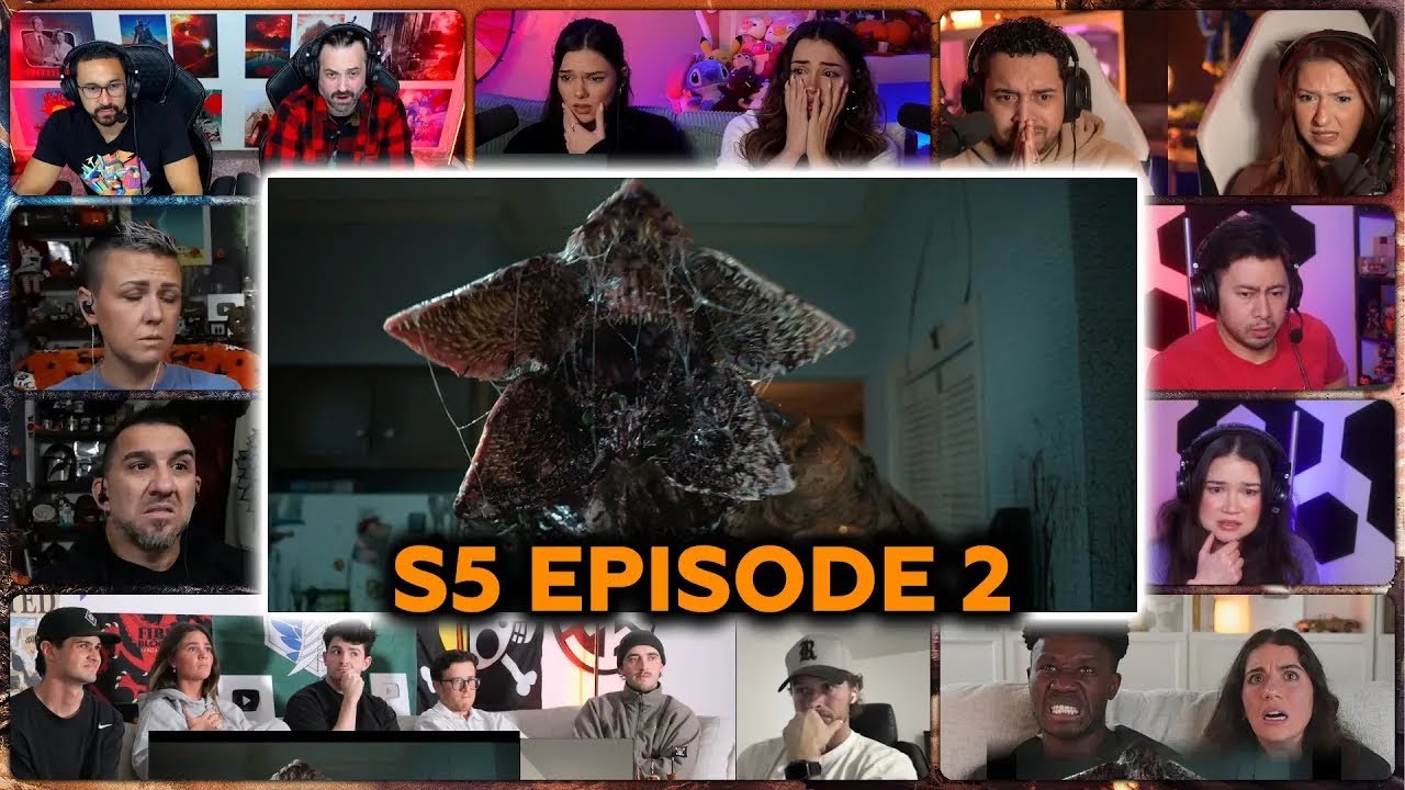 Stranger Things 5x2 - HOLLY SH*T | REACTION MASHUP