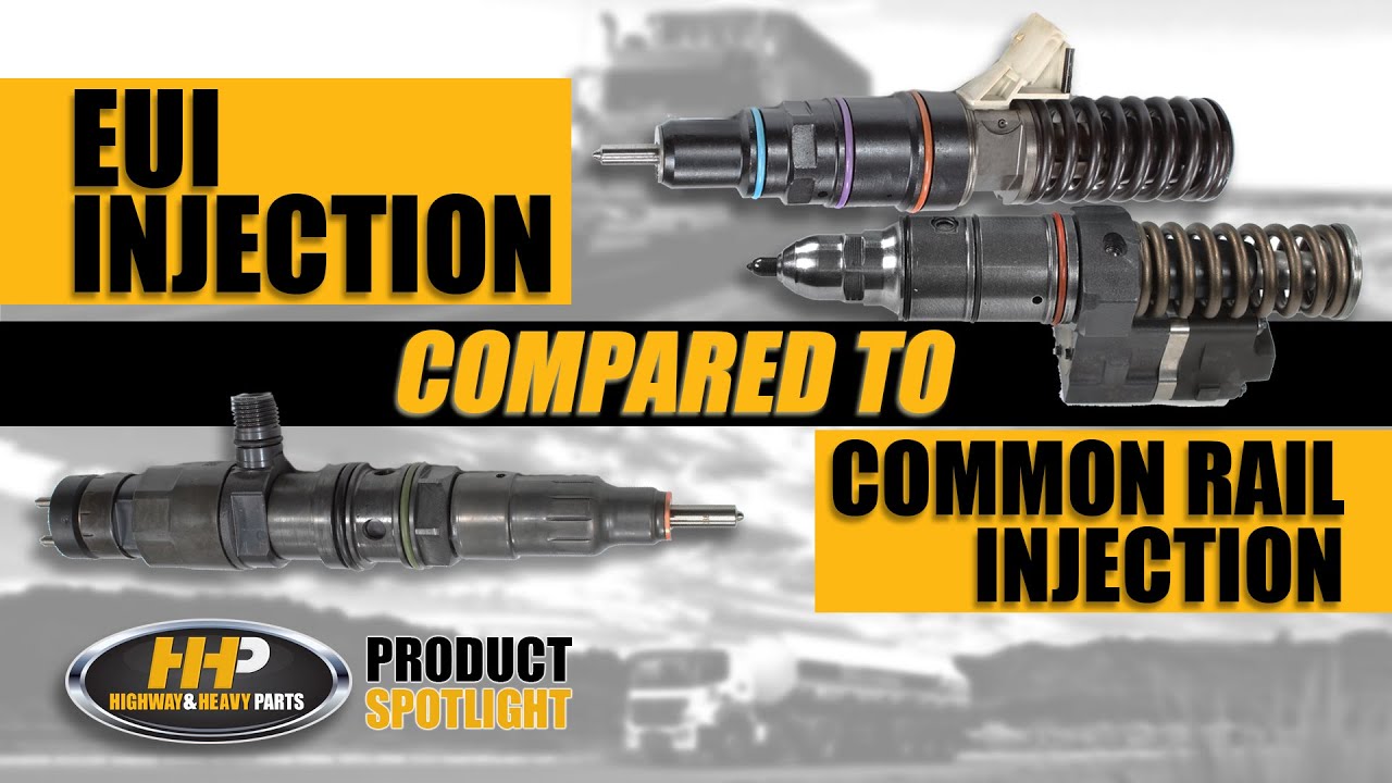 EUI Injectors Vs. Common Rail Injectors. What's the difference?