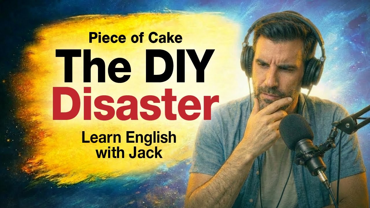The DIY Disaster - A Piece of Cake Idiom - Learn English Through Story