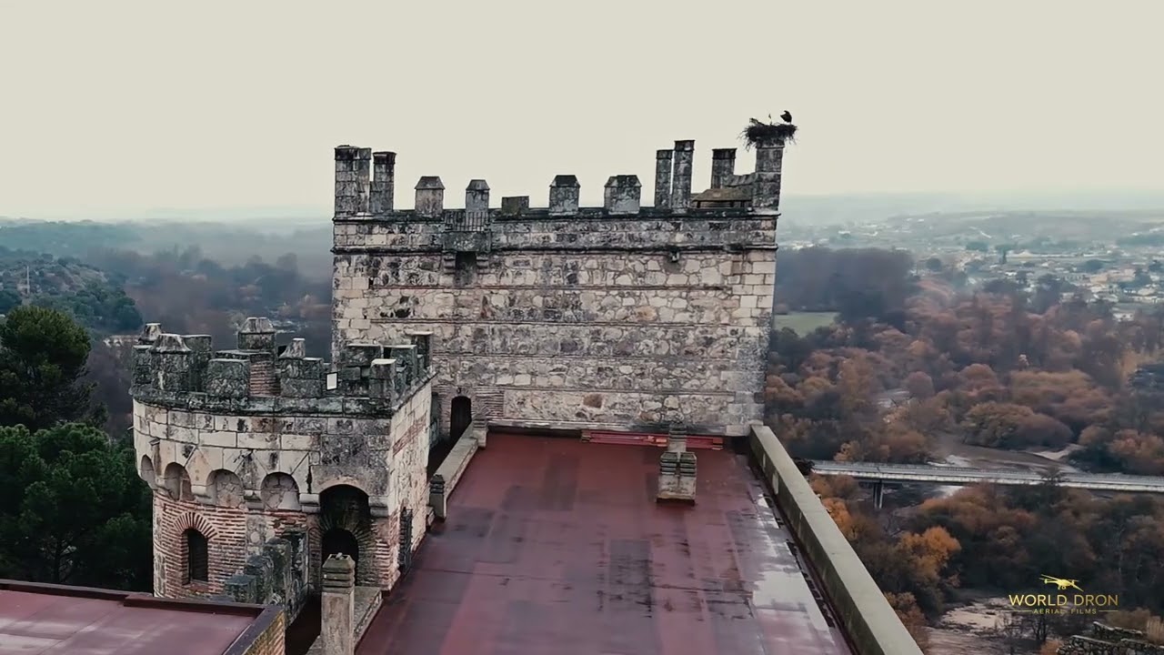 Castillo de Escalona desde el aire | Historia, renacer y patrimonio vivo (World Dron)