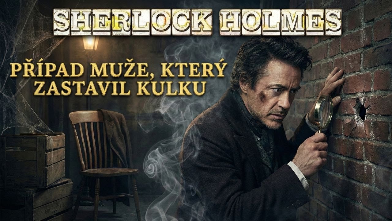 Sherlock Holmes a případ muže, který zastavil kulku | Příběh Sherlocka Holmese.