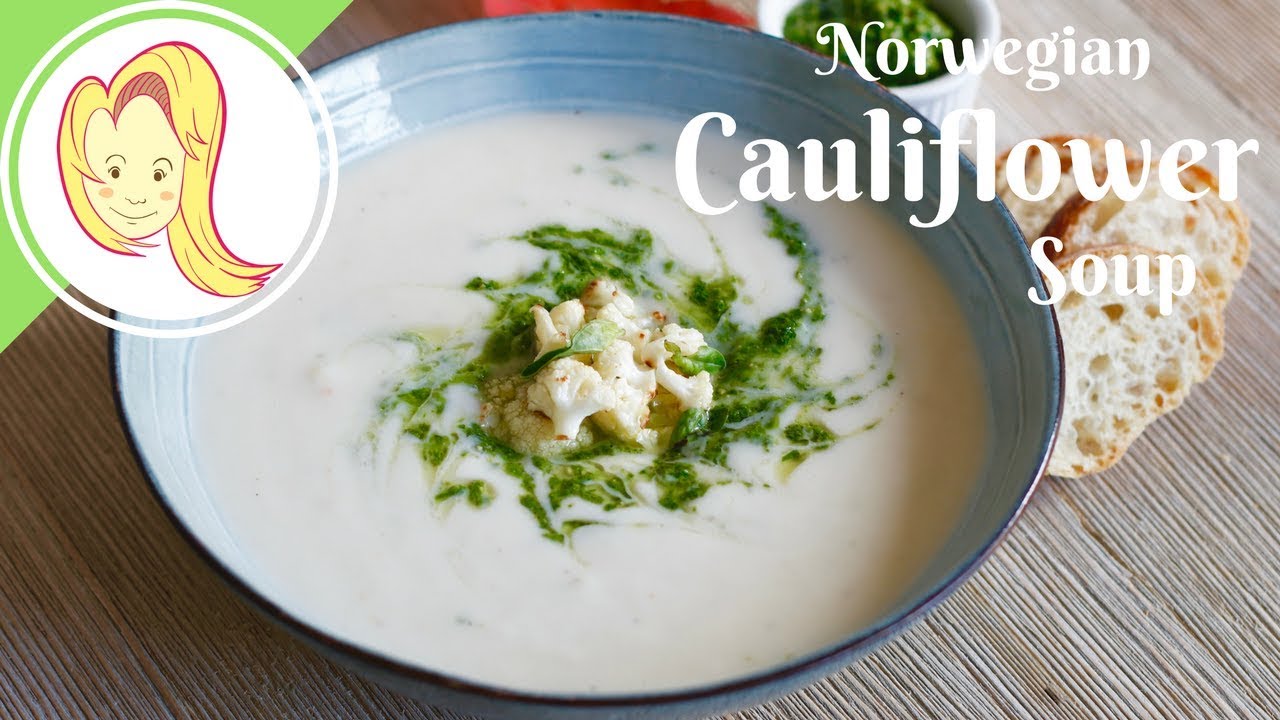 Norwegian Cauliflower Soup (Vegan)