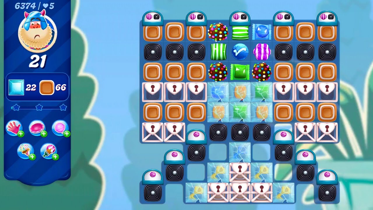 Игра Candy Crush Saga для Android #203, уровень 6366–6374
