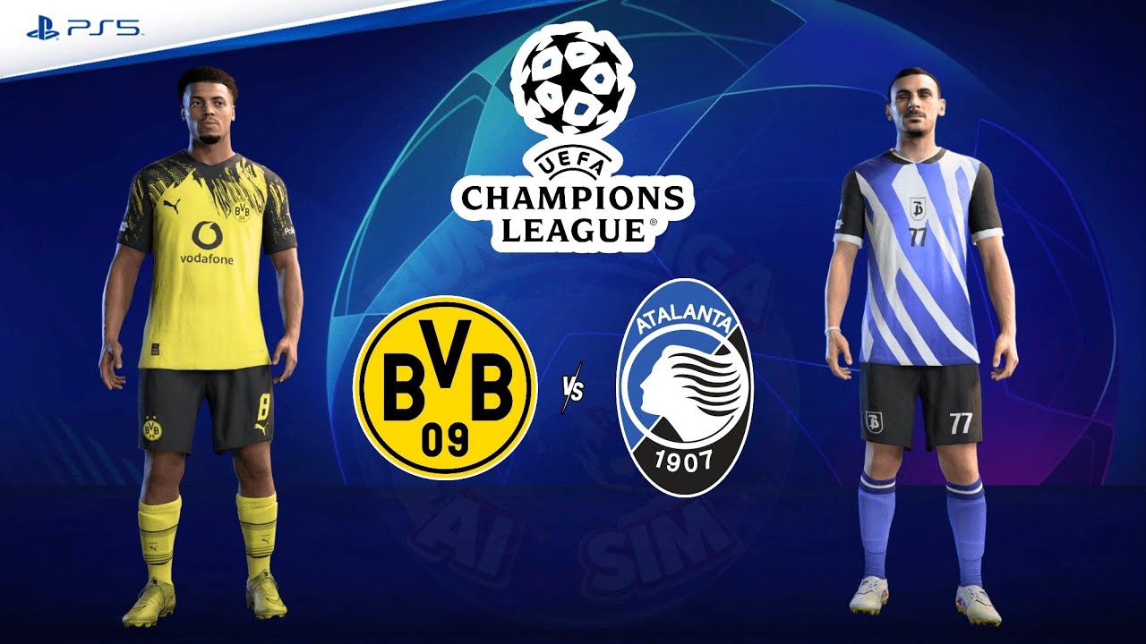 Dortmund v Atalanta | UEFA Champions League 25/26 - Playoffs | Match Simulation | FC 26 – PS5™ [4K]