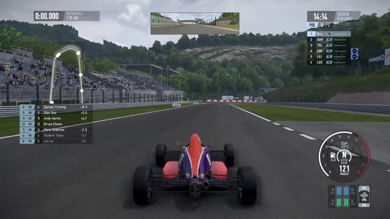 Perfect PS4 game pad settings for project cars 2