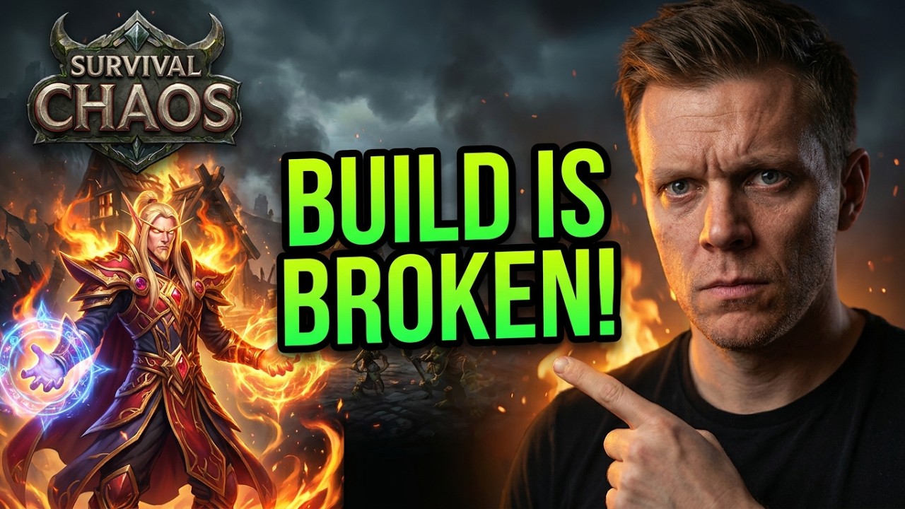 Warcraft 3: Survival Chaos #25 | This Blood Elf Build Melts Everything