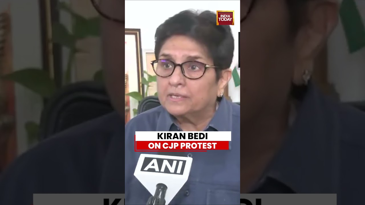 CJP Protest: Kiran Bedi Speaks On Students Crackdown | Sansad Chalo March | Jantar Mantar