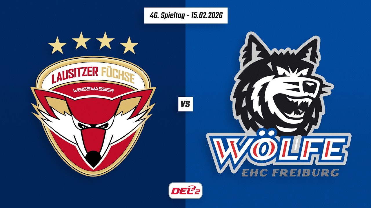 46. Spieltag DEL2 | Lausitzer F&uuml;chse vs. EHC Freiburg | Game Highlights