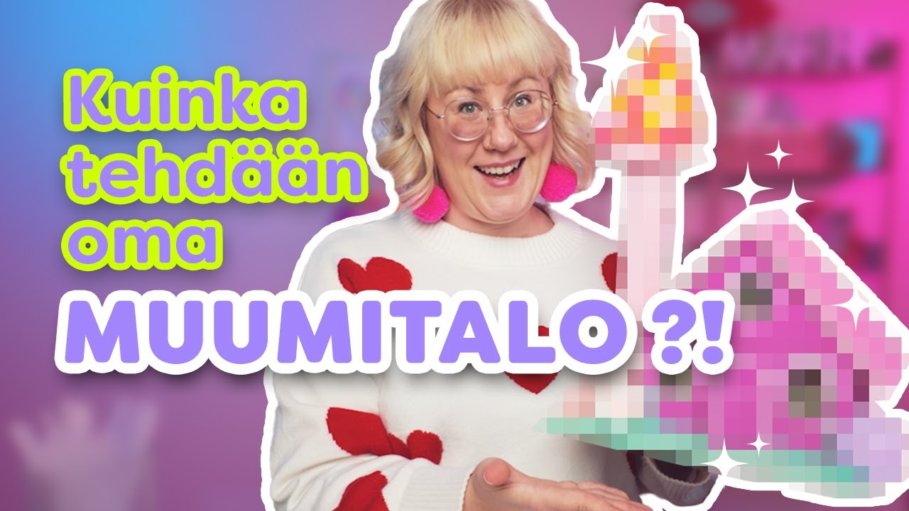 Osaanko m&auml; RAKENTAA oman Muumitalon?! 🤩 Minun Muumitaloni ♡ DIY