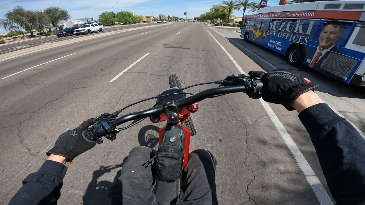 Talaria X3 EBMX X9000 EWATT 74v SOTION MOTOR Buckeye To Goodyear Az