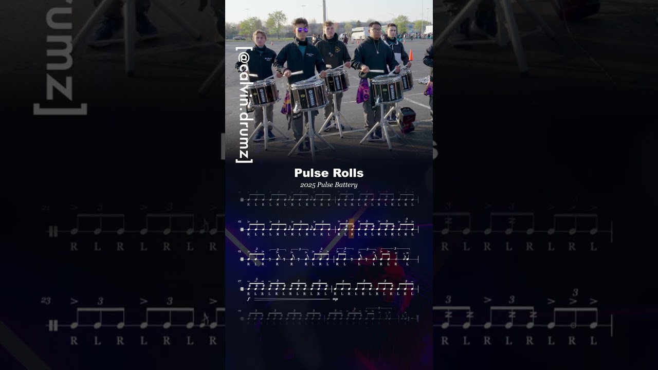 [WGI 2025] Pulse + Triplet Buzz/Diddle Rolls = Learn the Beatz