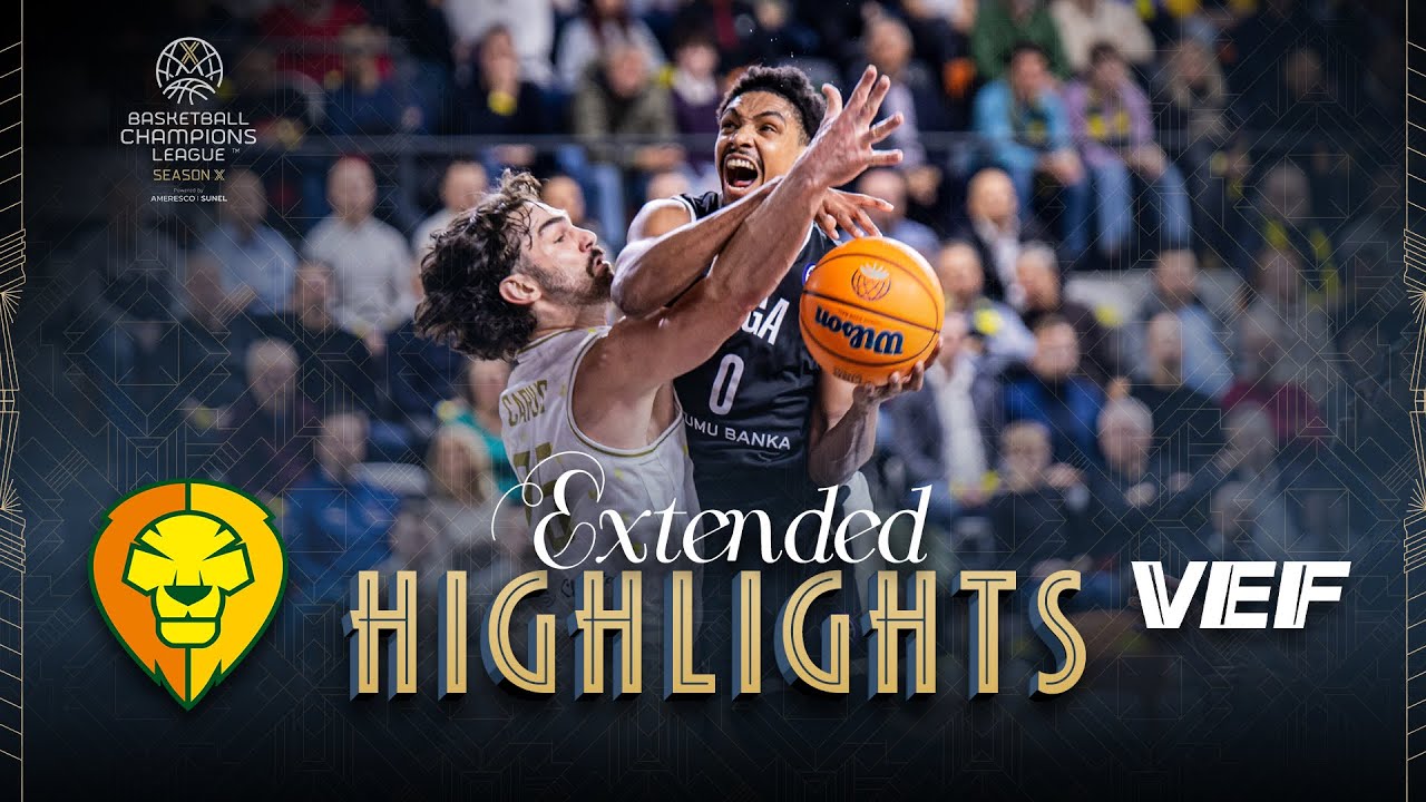 Patrioti Levice v VEF Riga | Full Game Highlights | #BasketballCL 2025-26