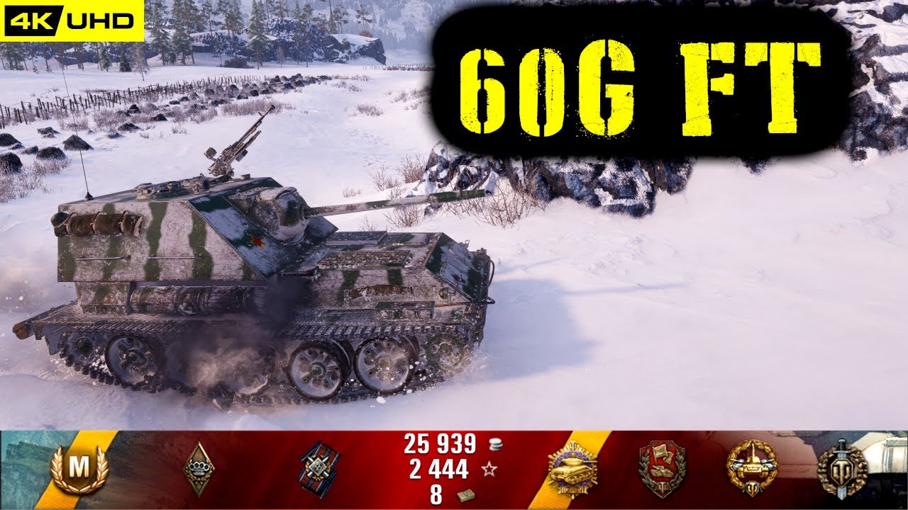 World of Tanks 60G FT Replay - 10 Kills 2.1K DMG(Patch 1.6.1)