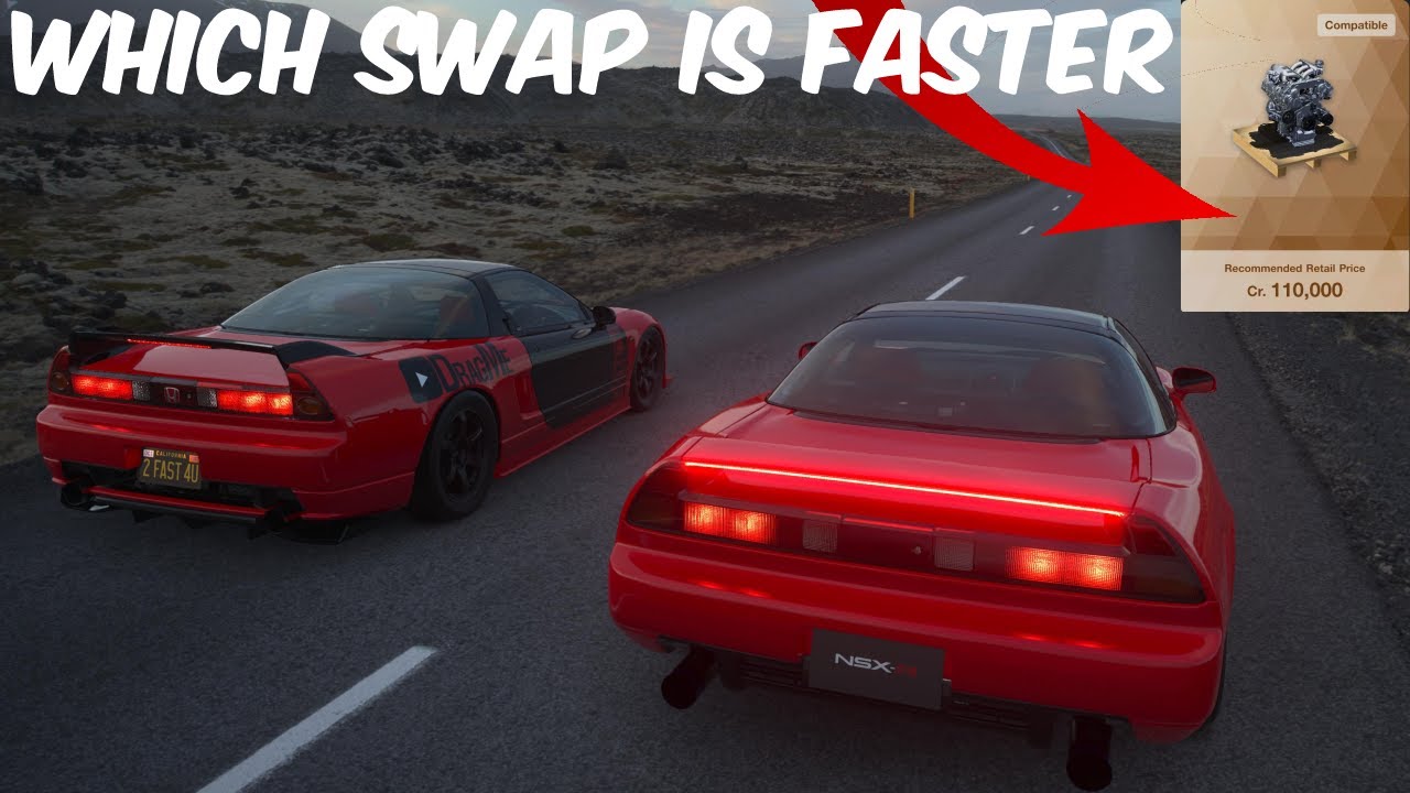 Gran Turismo 7 - Which NSX is Faster with an Engine Swap? Roll Racing!