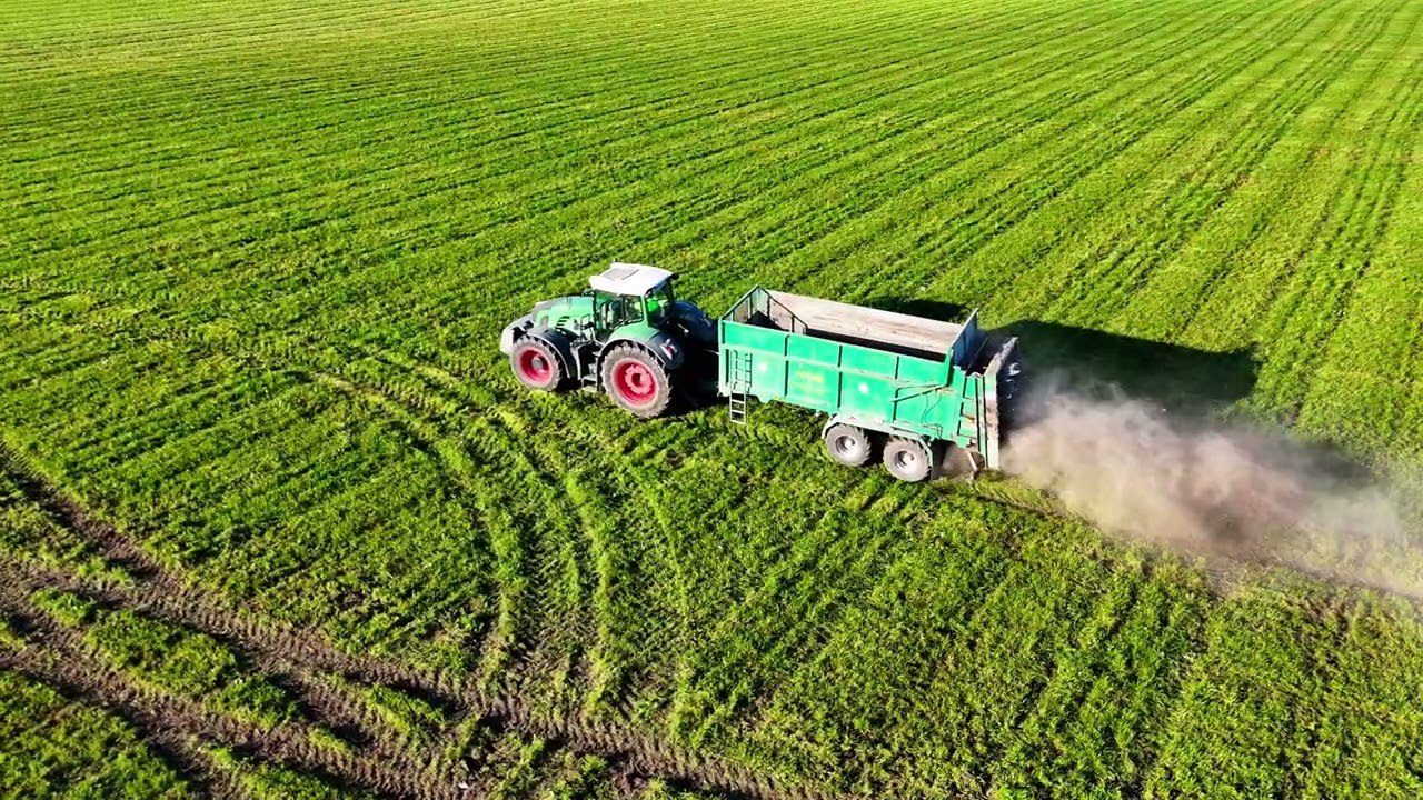 Fendt 936 + MTU-18 | Manure Spreading Power