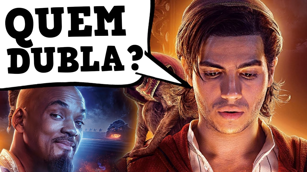 CONHEÇA OS DUBLADORES DO ALADDIN (2019)