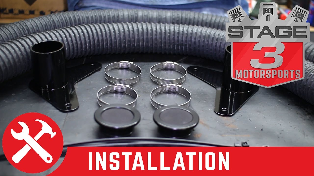 2007-2009 Mustang GT500 Shelby JLT Brake Duct Cooling Kit Install