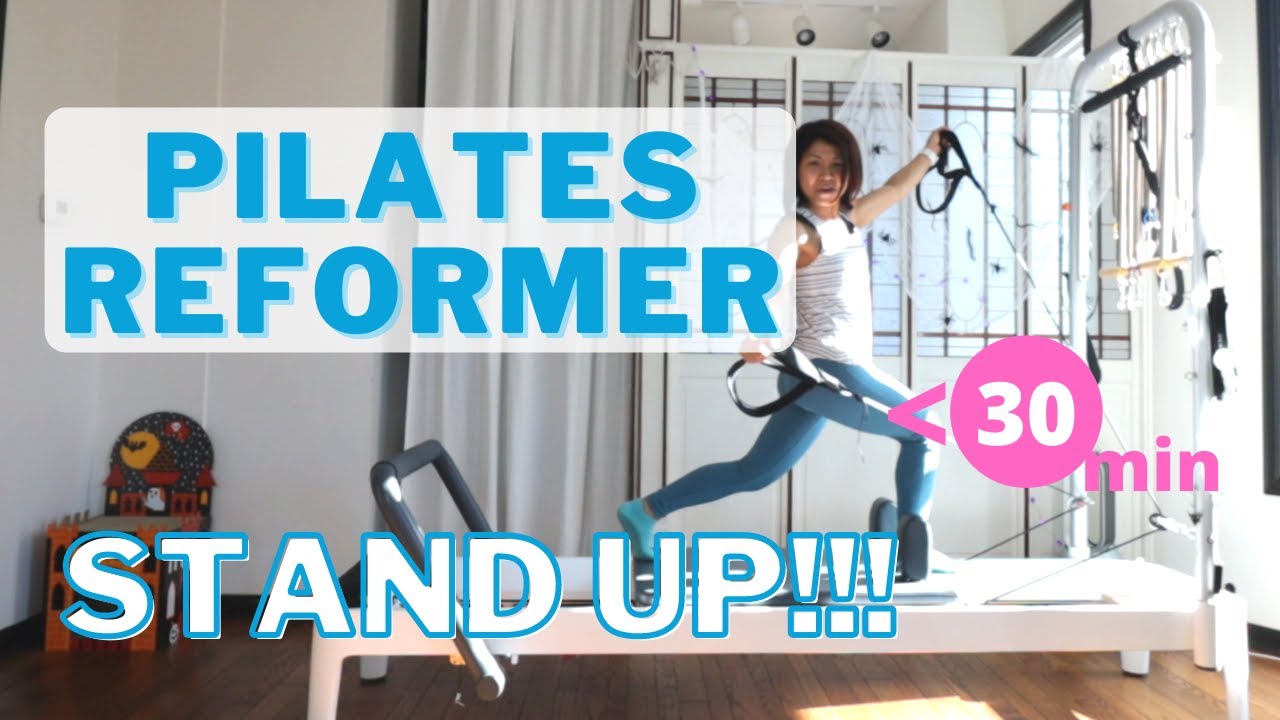 [30 min] Pilates Reformer Workout with Standing Exercises for All Levels/Full body/No Props
