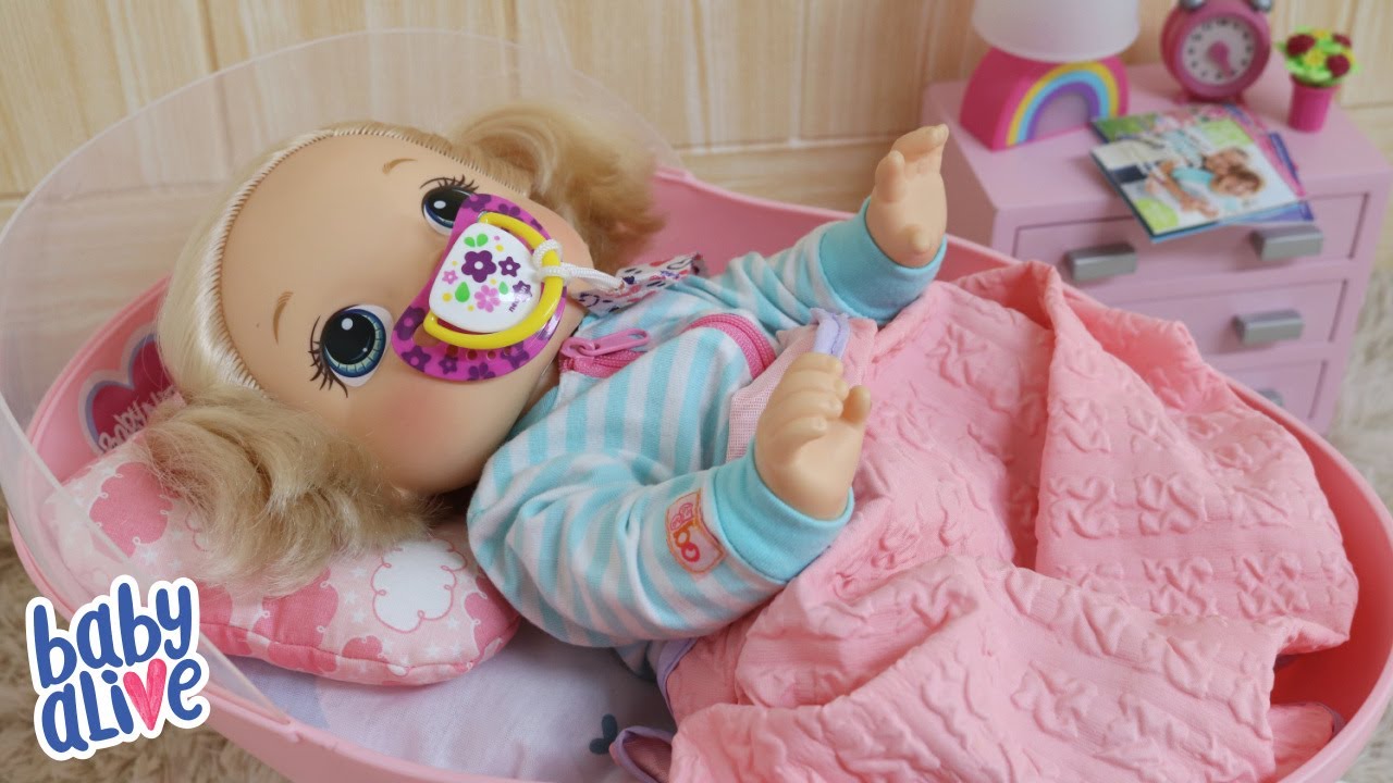 ROTINA DA NOITE DA BABY ALIVE MEL QUE ESTÁ ENGATINHANDO