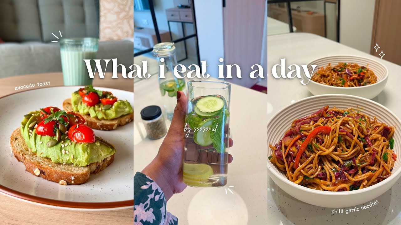 What I eat in a day 🥑 | A day in my life in India 🇮🇳 | Aesthetic ASMR vlog 🎀