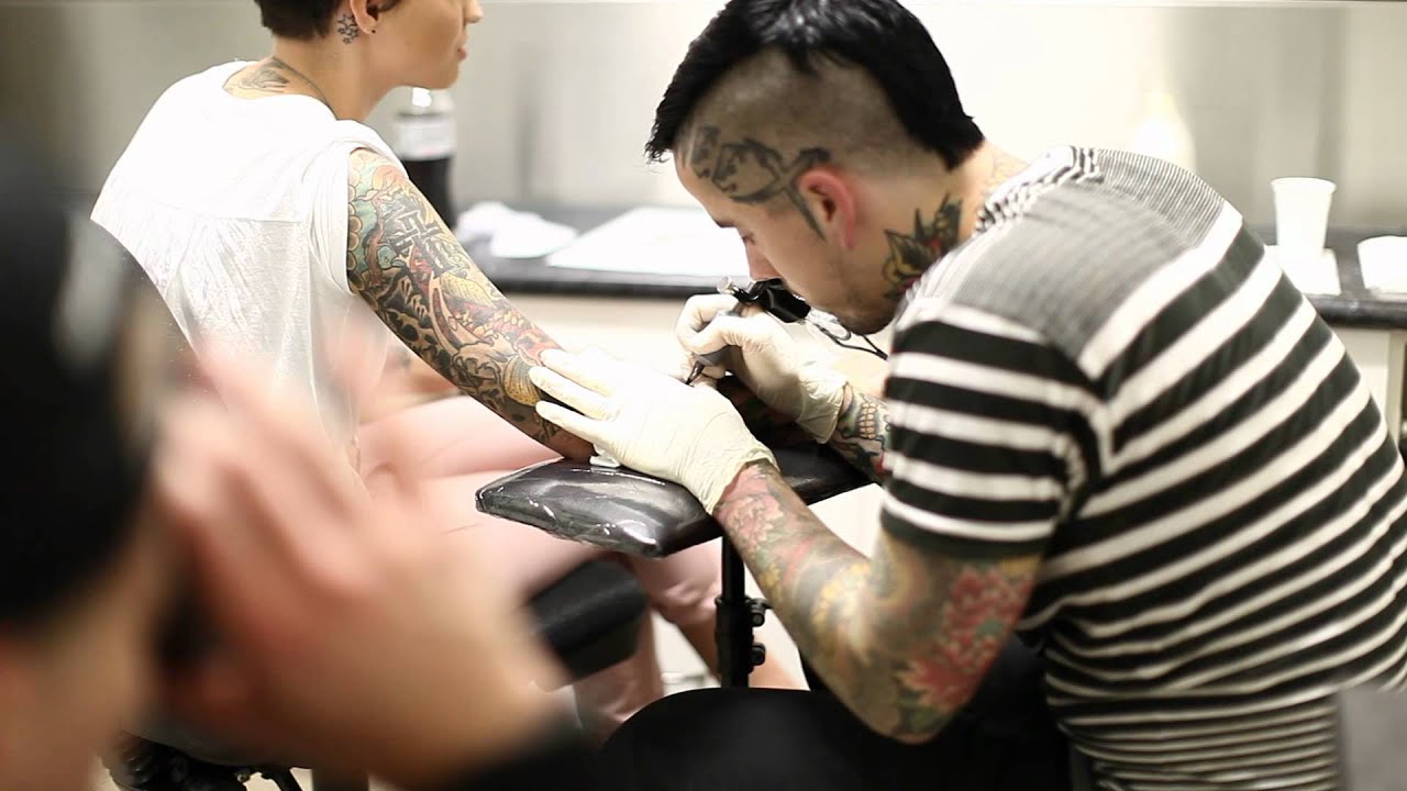 Ruby Rose Samurai Pizza Cat Tattoo