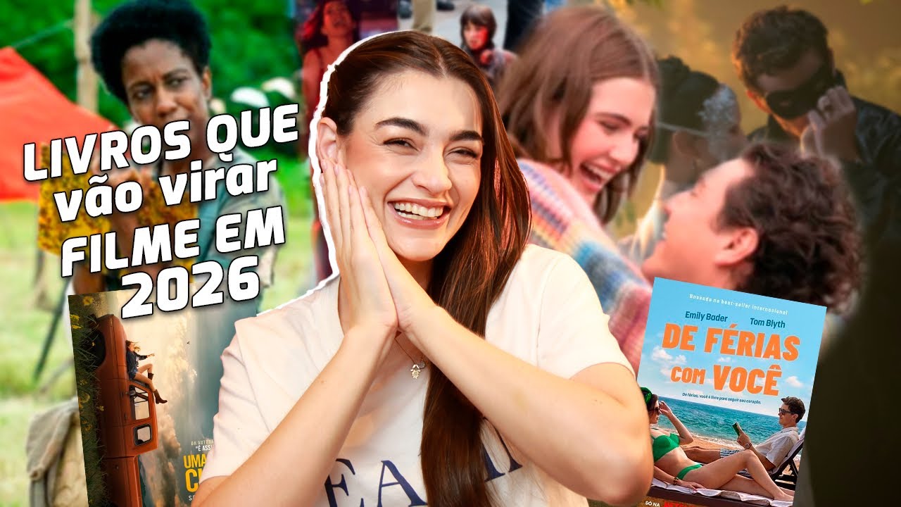 ADAPTAÇÕES literárias de 2026 📚✨