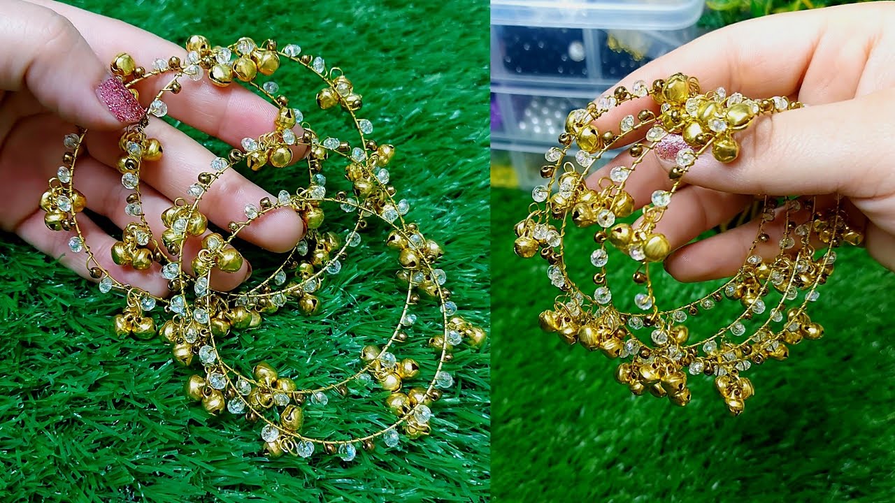 DIY kashmiri Ghungroo Bangles ✨️| kashmiri Bangles for Eid | Handmade Bangles You Can Make & Sell