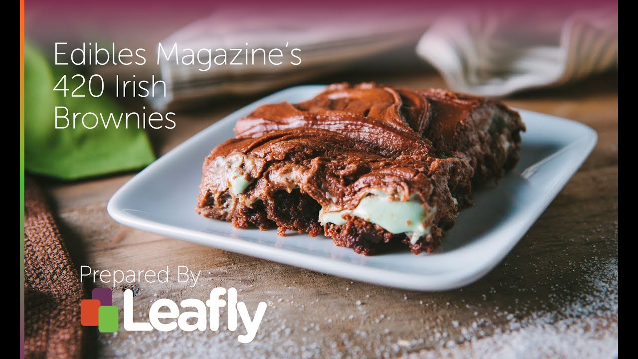Recipe: Edibles Magazine&rsquo;s 420 Irish Brownies