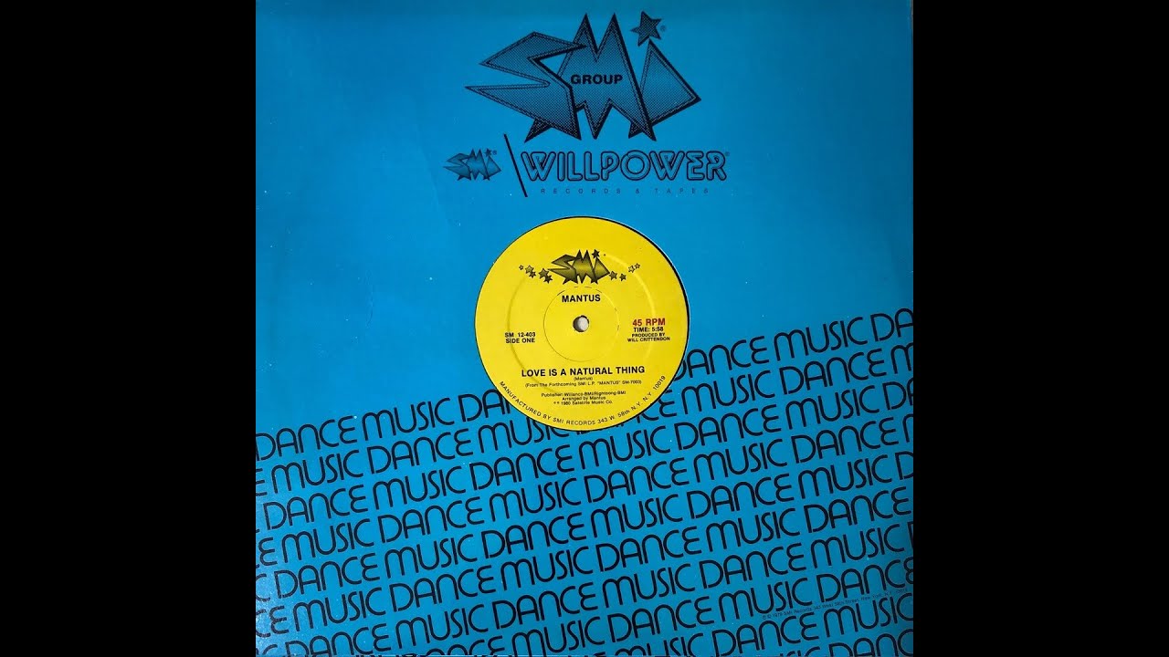 Mantus - Love Is A Natural Thing (1980 Vinyl)