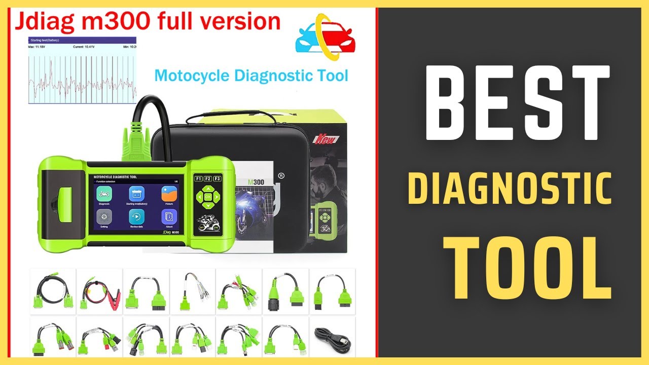 Best Diagnostic Tool | JDiag M300 Full OBD2 Diagnostic Scanner Tools Review